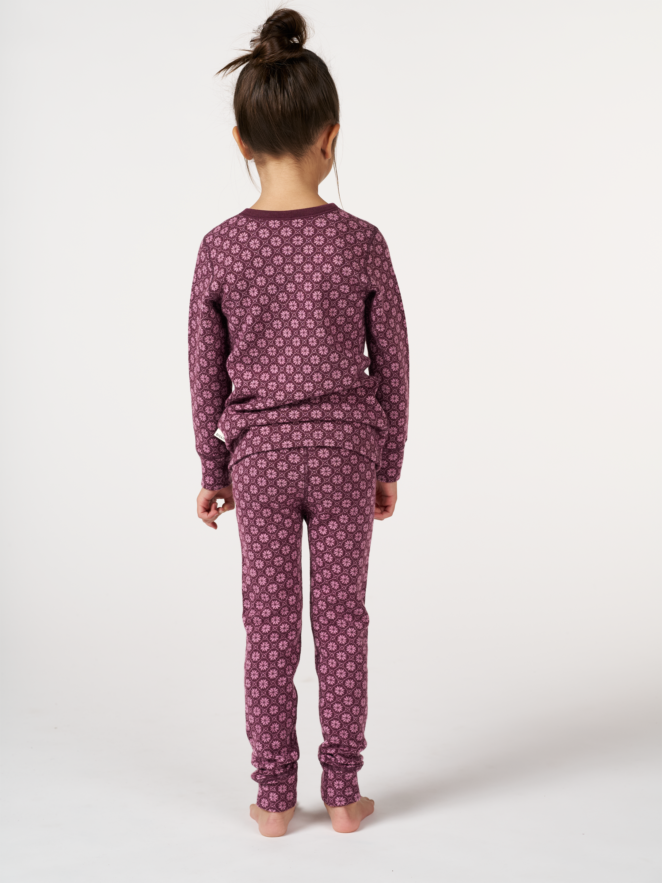 Legging met Scandinavisch patroon voor kinderen