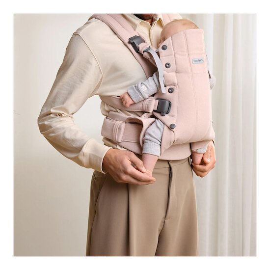 Porte-bébé Harmony   Tissé chiné / rose clair        de               BabyBjörn