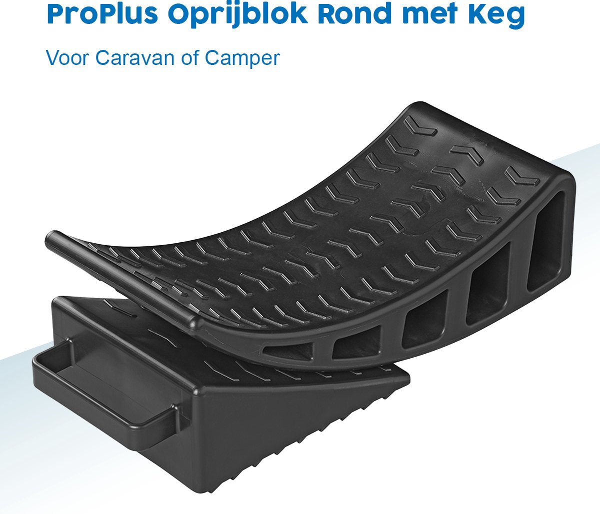 ProPlus Rond oprijblok met keg - 37 x 15 x 10 cm