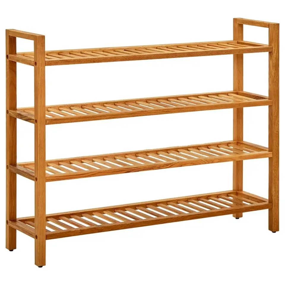 vidaXL - Schoenrek - Bruin - Hout