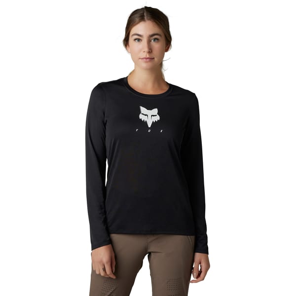 Maillot VTT FOX W RANGER TRU DRI LS JERSEY BLACK