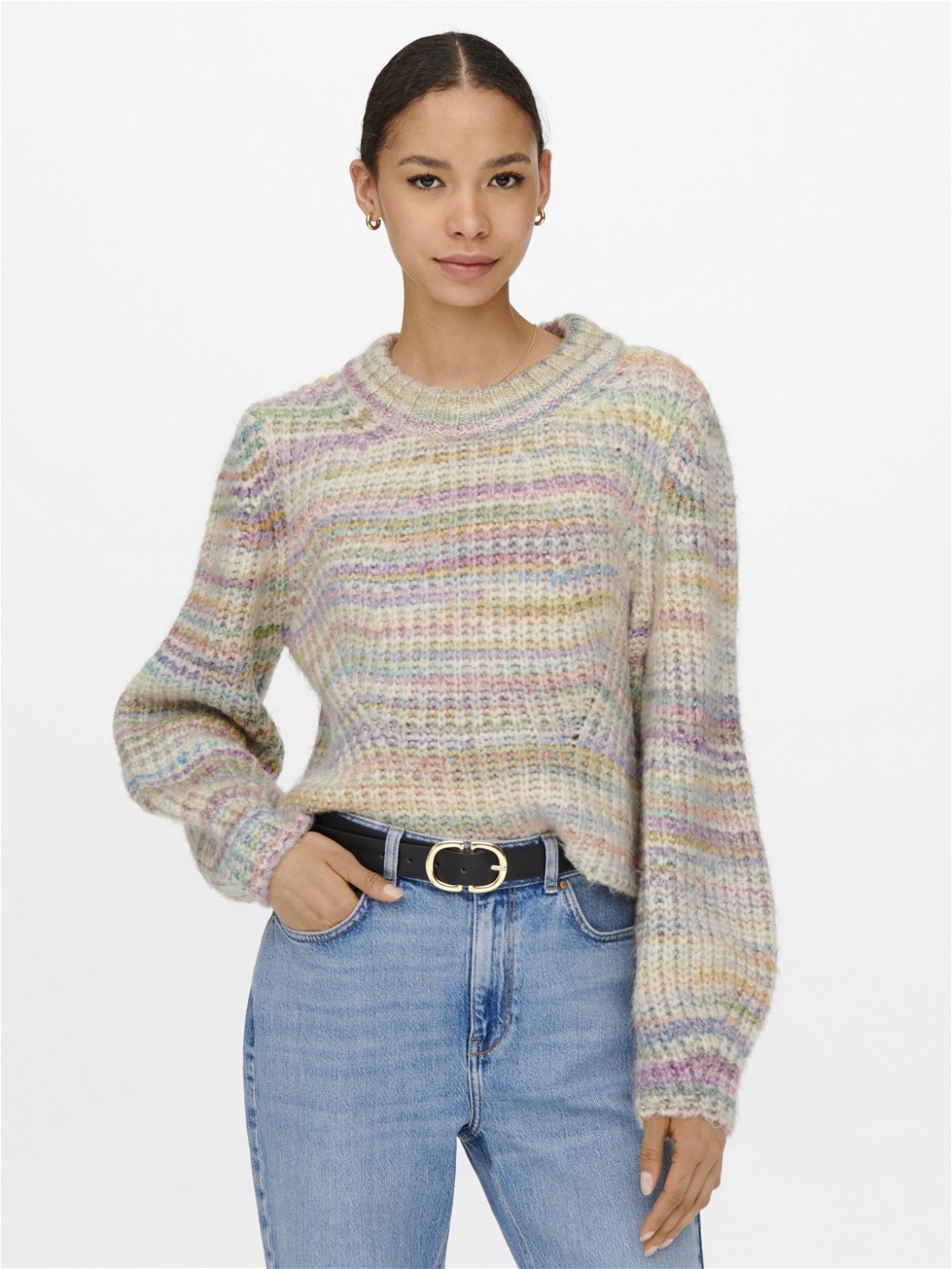 ONLCARMA Strickpullover Pumice Stone