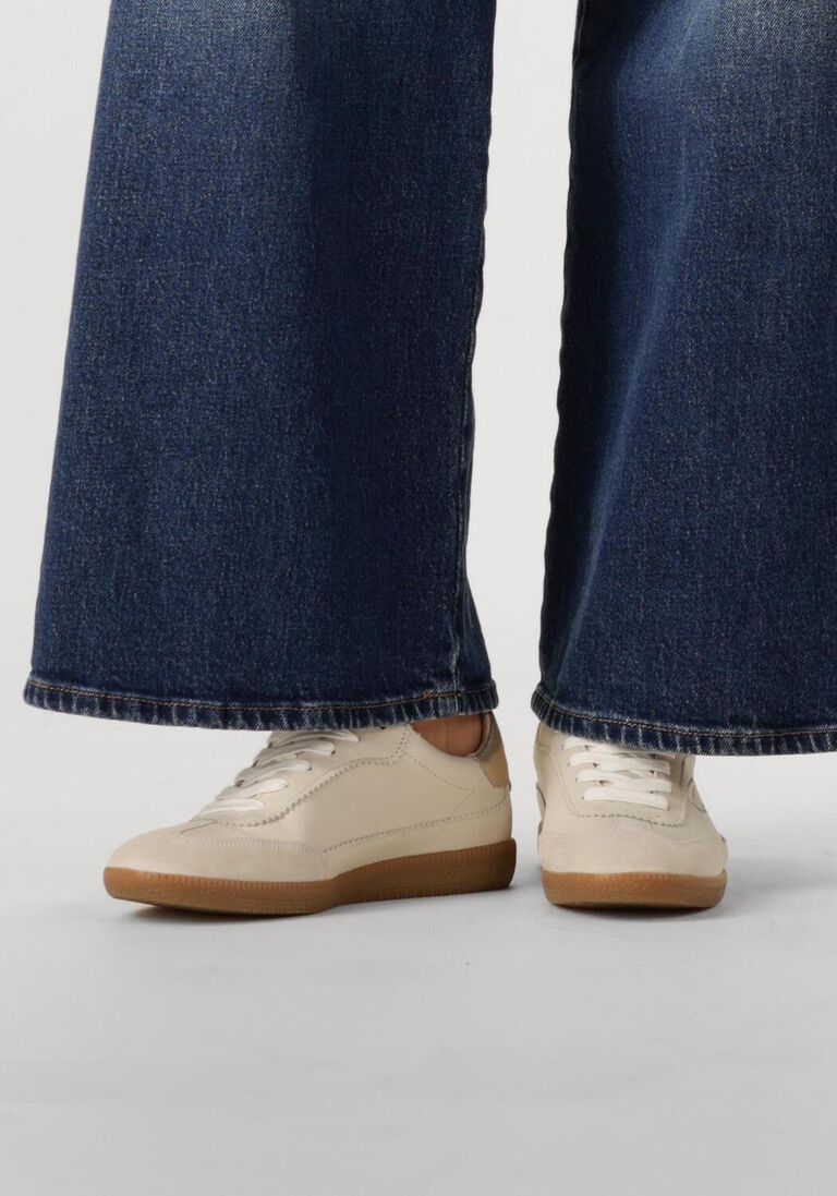 witte fred de la bretoniere lage sneakers pearl sign