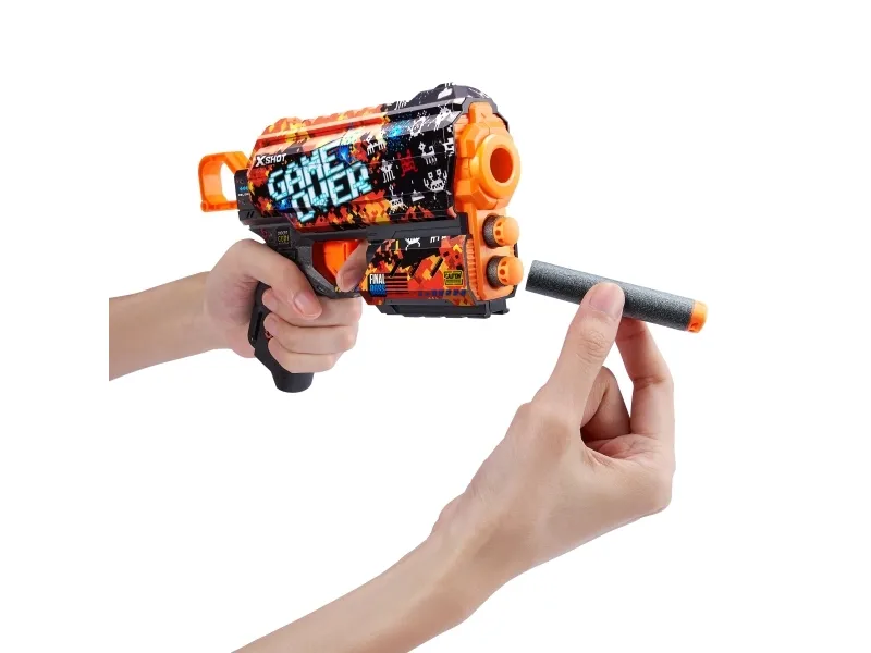XSHOT legetøjsgevær Skins Flux, assorteret, 36516 (ZUR-36516)