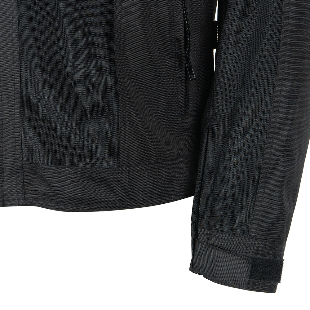 Helstons - Blouson Elron tissu mesh Noir