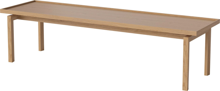 Bolia Elton salontafel 162x46 eiken naturel