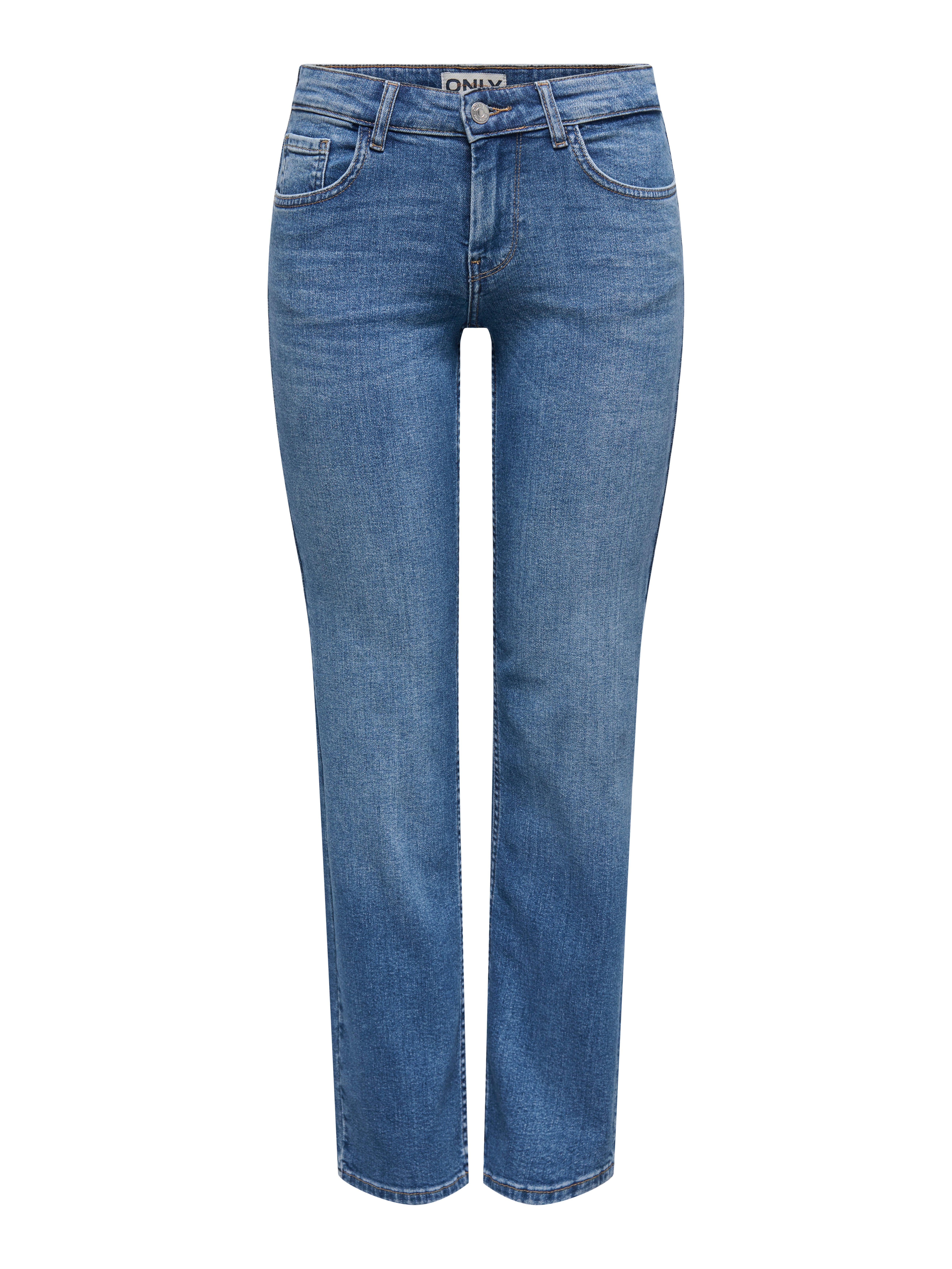 ONLLOPEZ Niedrige Taille Karotte Jeans Medium Blue Denim