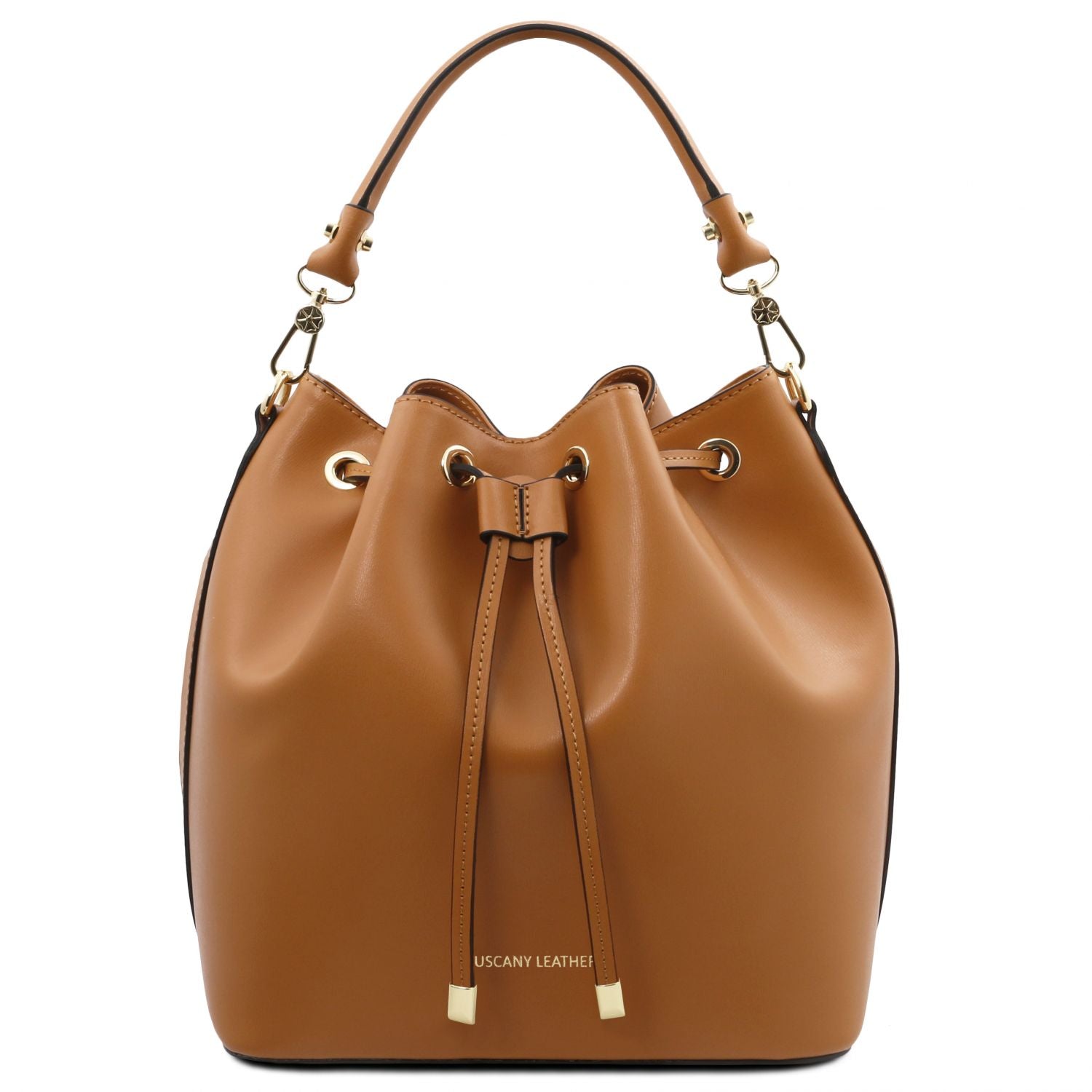 TL141531 – Vittoria – leren bucket bag