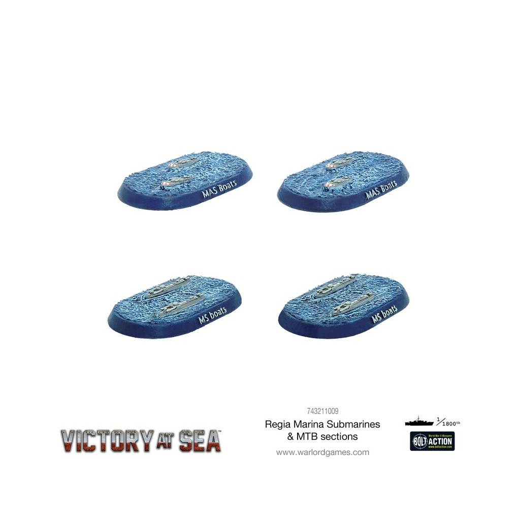 Victory at Sea - Regia Marina Submarines & MTB Sections