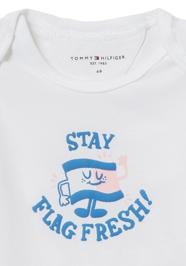 Tommy Hilfiger Kurzarmbody »3 PACK BODY SS GIFTBOX«, 3 Stk. aus weicher Baumwollmischung