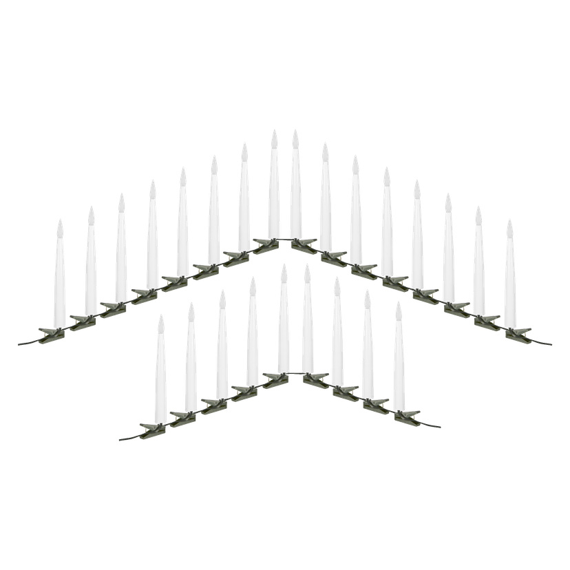 Juletrebelysning LED 9,6 m IP20