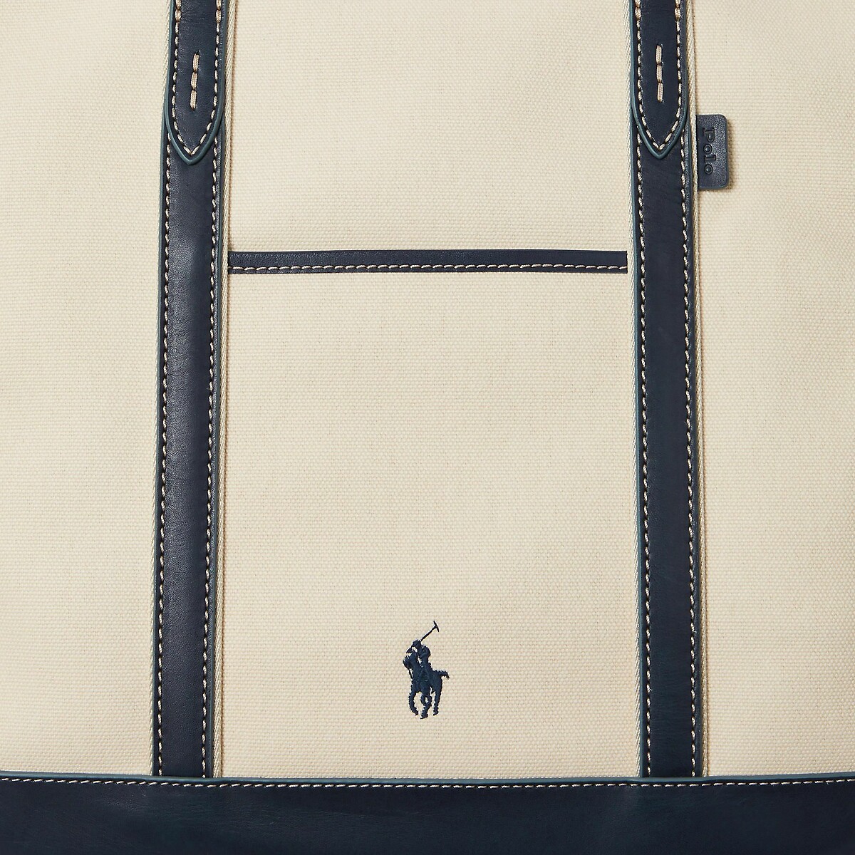 POLO RALPH LAUREN<br>Sacola de compras feita de 2 materiais