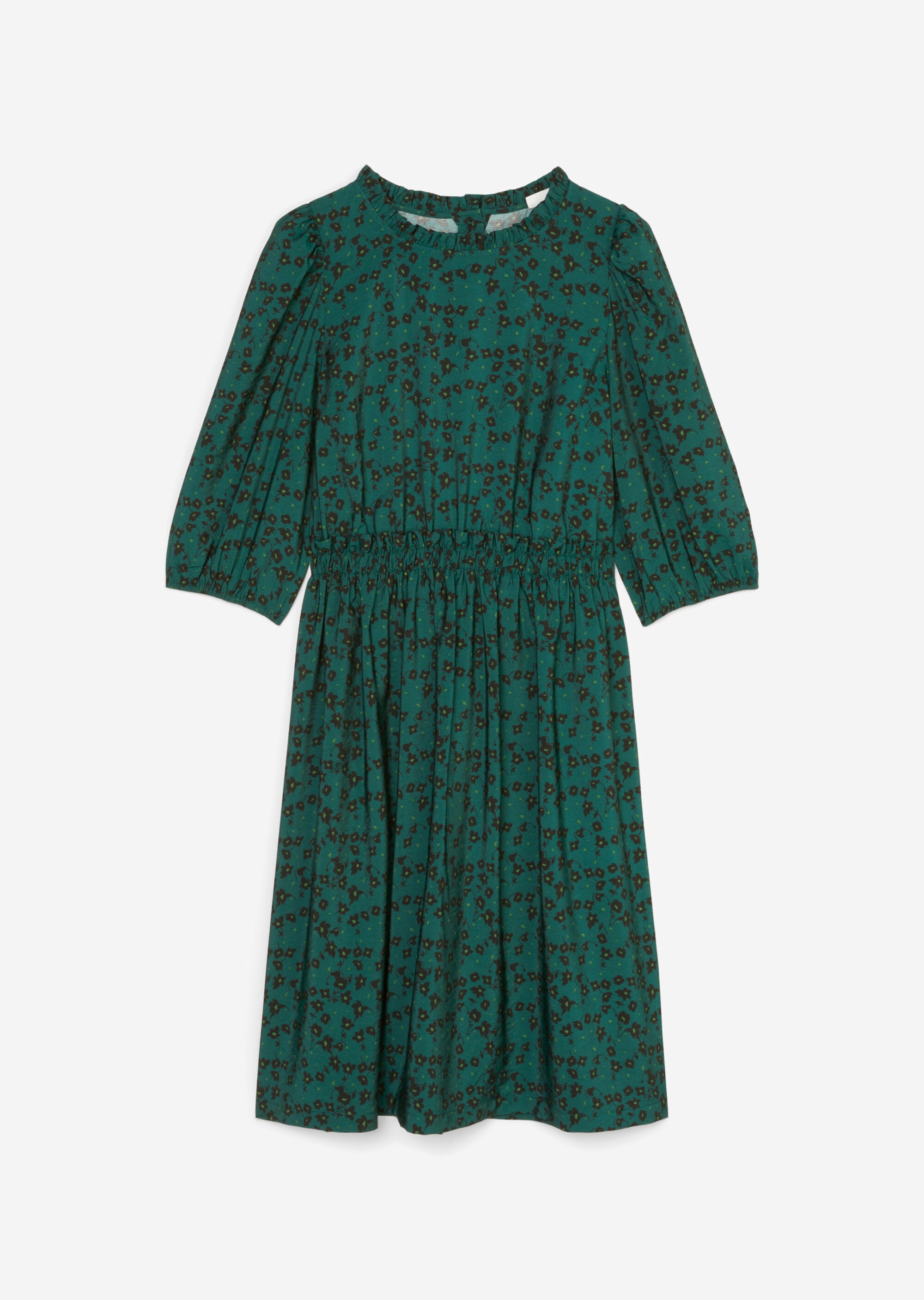 Rüschenkleid regularaus fließendem ECOVERO™ von LENZING™