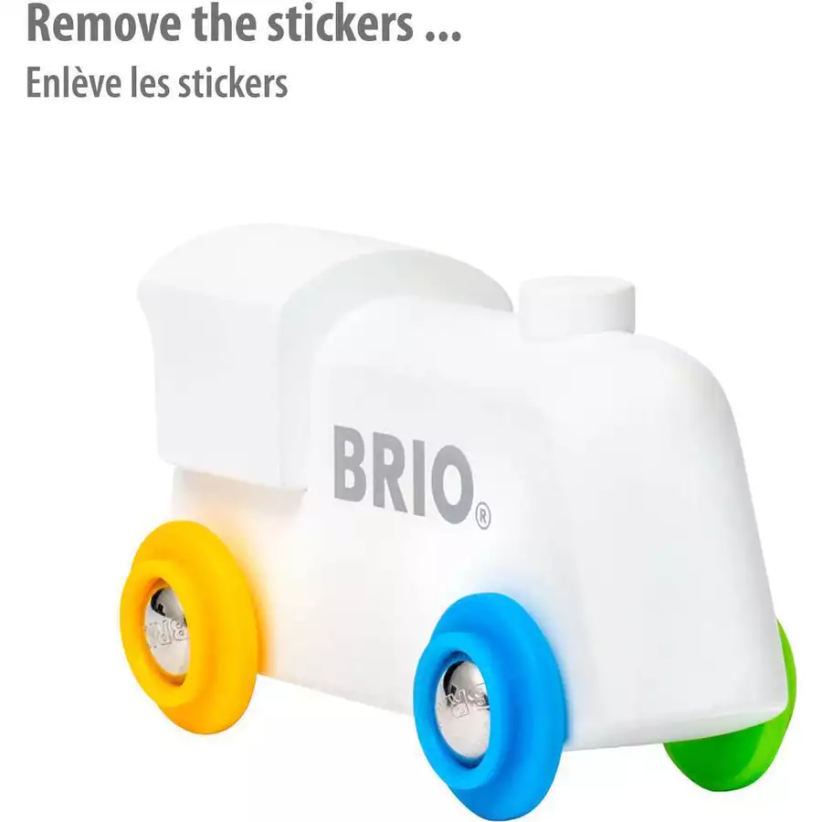 Brio BRIO Sticker-Lokomotive bunt