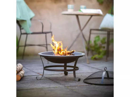 Bol à feu Atlanta Noir Acier 51 cm 85014