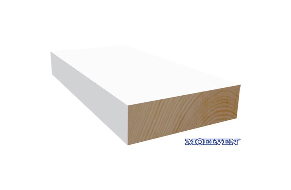 GLATTKANTLIST MOELVEN FURU 21X120X4400MM S0502Y