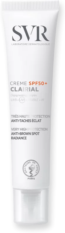 Clairial Crème SPF50+ Très Haute Protection Solaire Anti-Taches - 50ml
