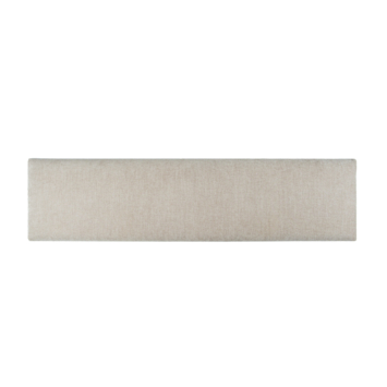 Wandkussen linnen taupe 120x30 cm