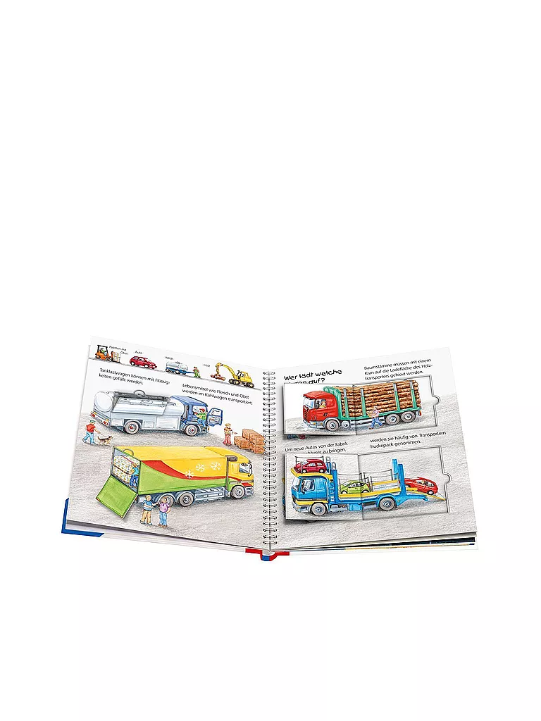 RAVENSBURGER VERLAG Buch - Wieso Weshalb Warum junior - Autos und Laster Band 11 keine Farbe