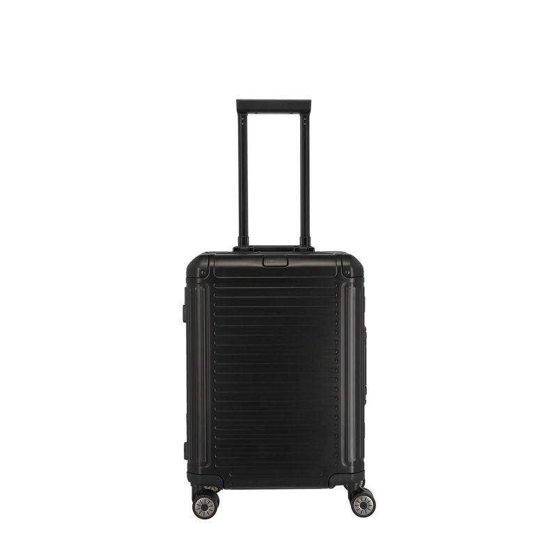 Valise cabine rigide Next Aluminium 55 cm Noir