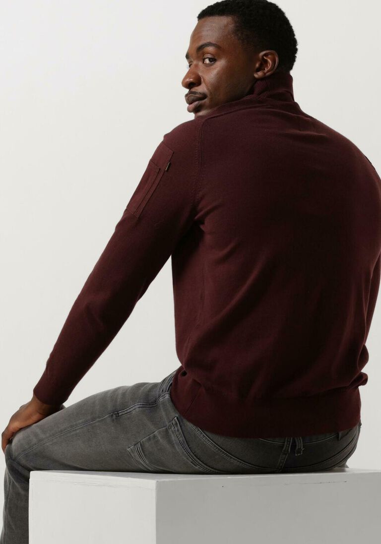 PME LEGEND bordeaux pme legend coltrui turtleneck cotton elite knit