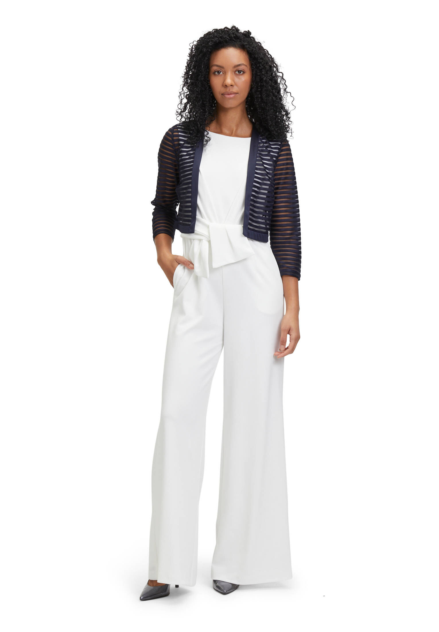 Vera Mont| Damen Bolero-Jacke ohne Verschluss