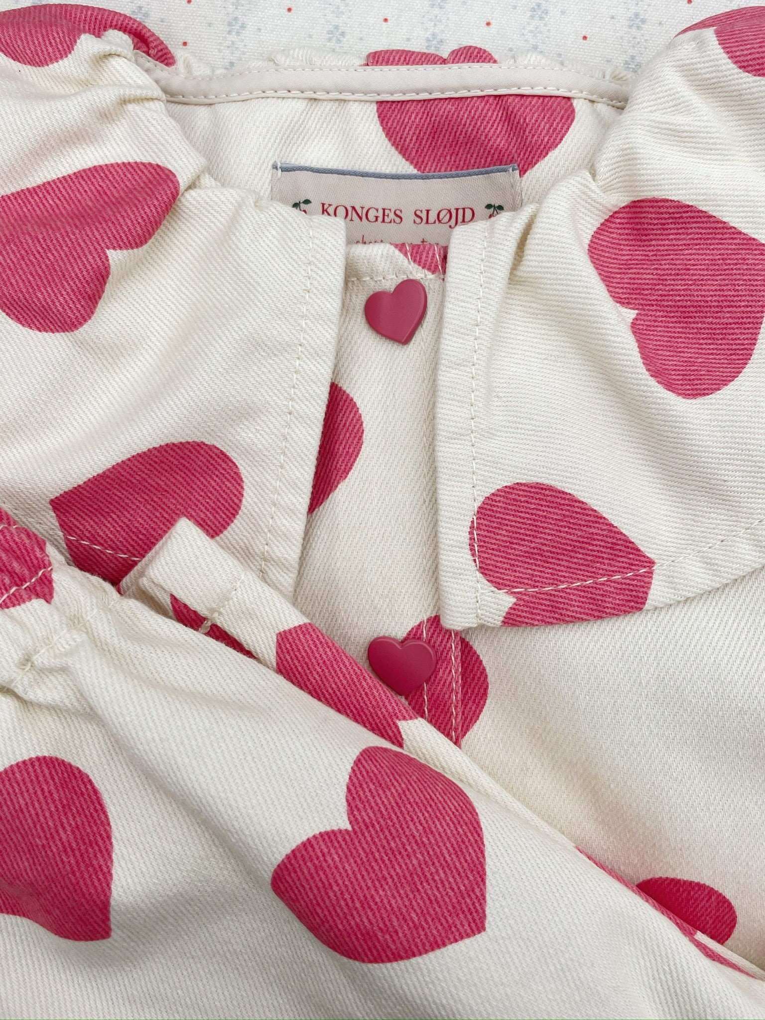 Magot jakke - bon coeur pink - 2Y