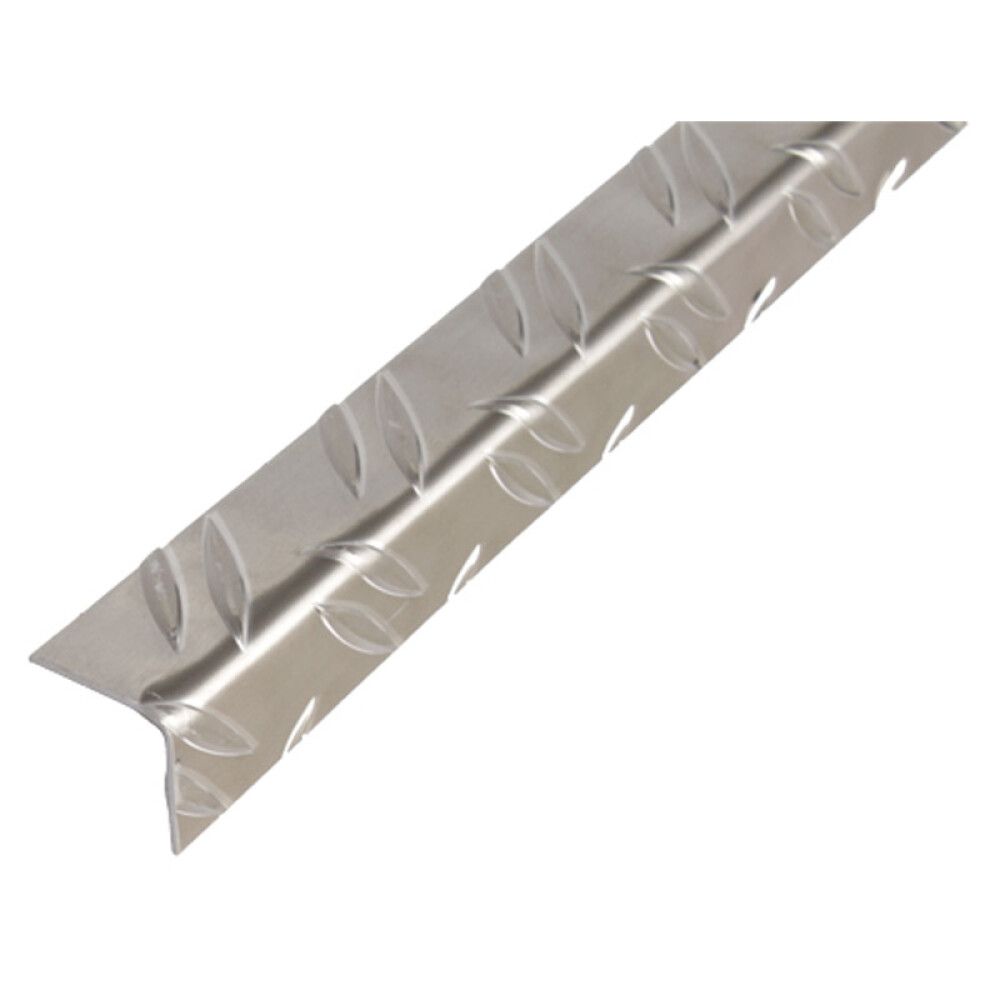 VINKELPROFIL GAH ALBERTS ALUMINIUM M/RILLER 35,5X35,5MM 1M