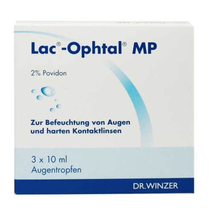 Lac Ophtal MP Augentropfen, 3X10 ml