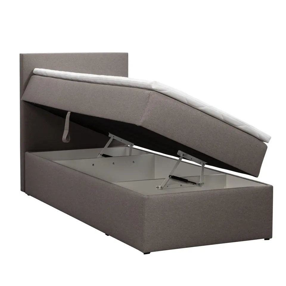 Boxcombinatie met opbergruimte Orebro 4-delig - taupe - 90x200 cm