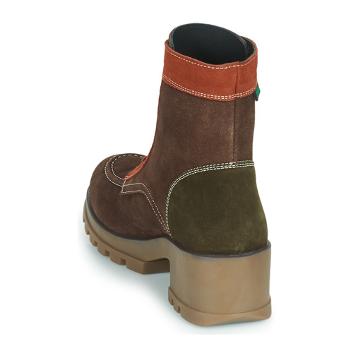 Kickers - KICK HELLO - Marron / Orange