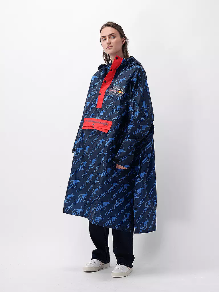 RAINKISS Regenjacke - Regenponcho ORACLE RED BULL RACING 05 blau
