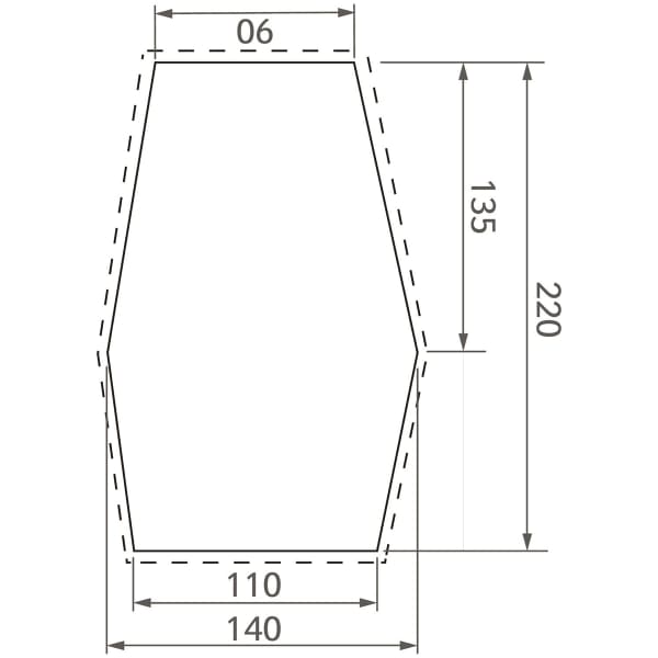 Tapis de sol tente VAUDE FP LIZARD SEAMLESS 1-2P BARK