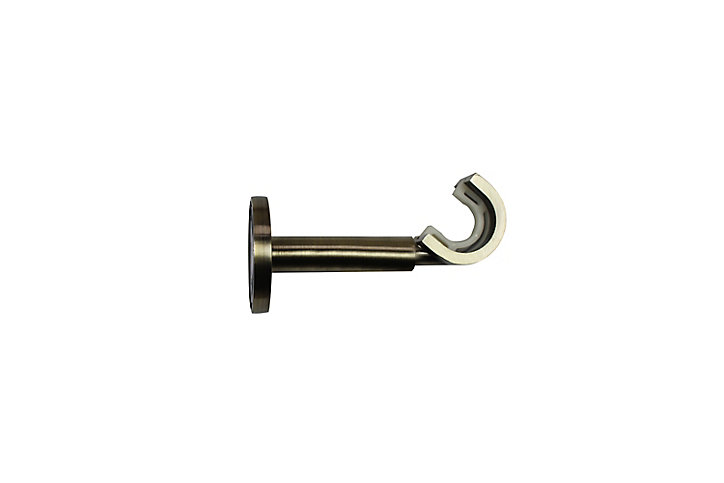 Support universel pour barre à rideau extensible plafond GoodHome Antiki doré