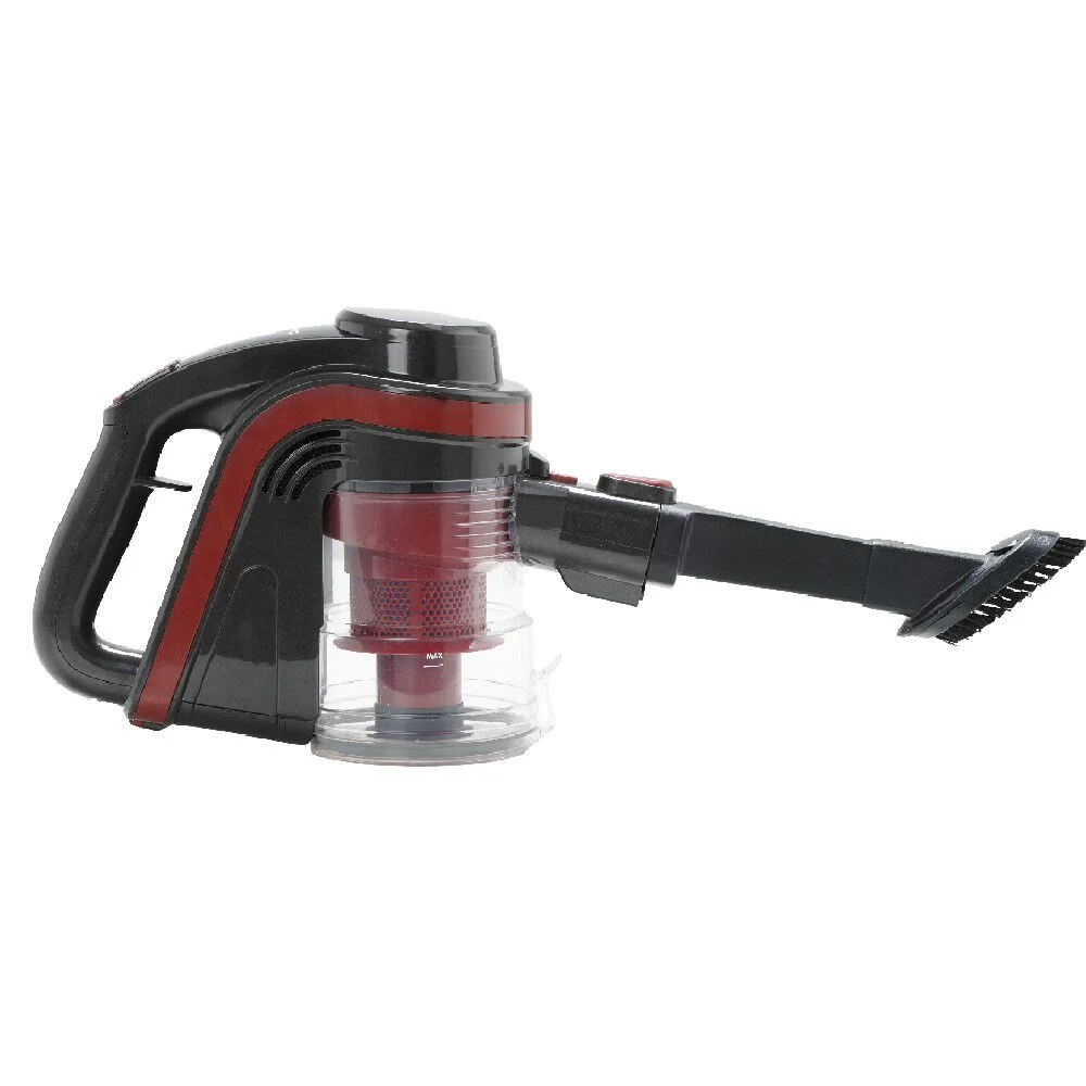 Aspirateur 2 en 1 sans fil sans sac silencieux Homday rouge