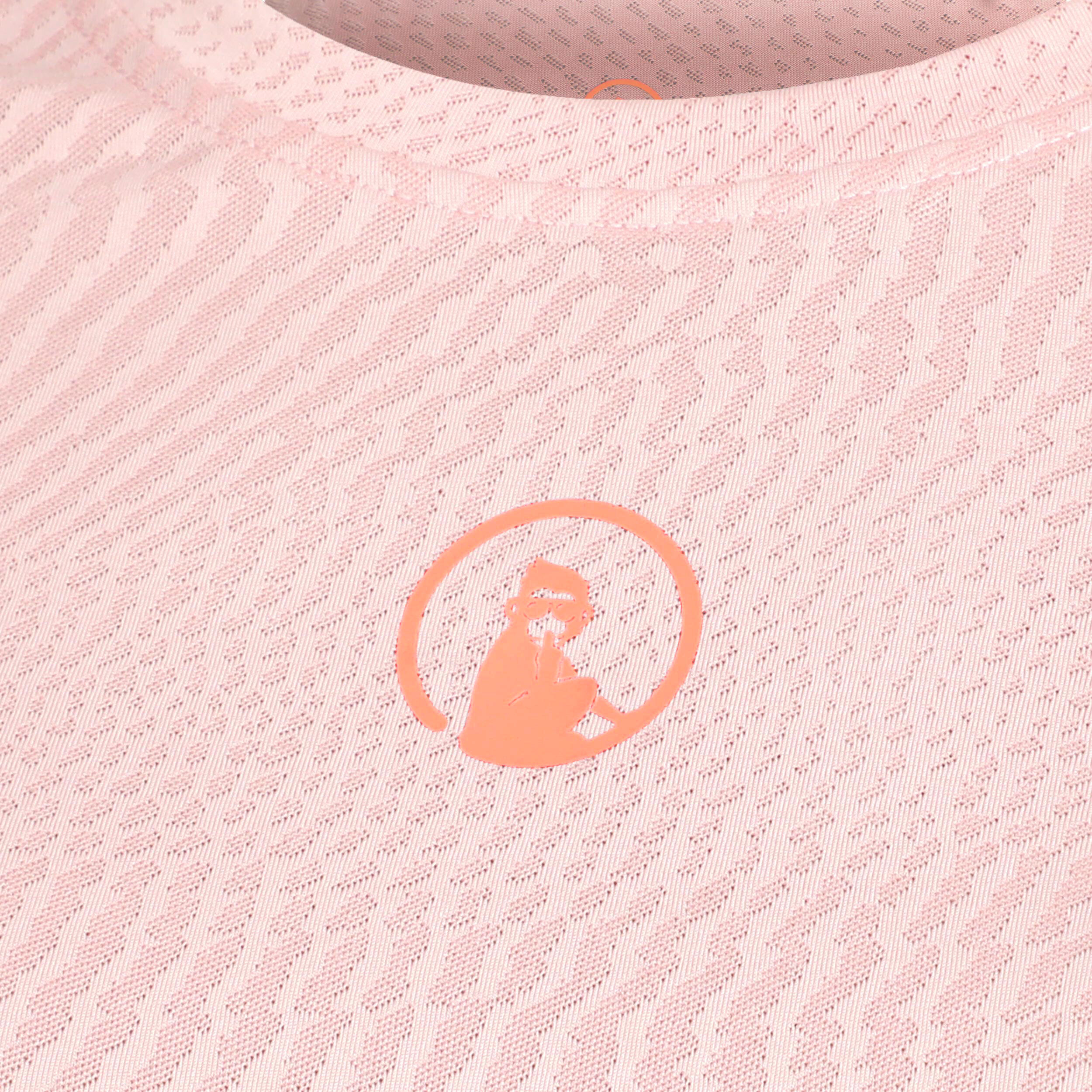 Quiet Please Spin T-shirt Femmes - Vieux Rose