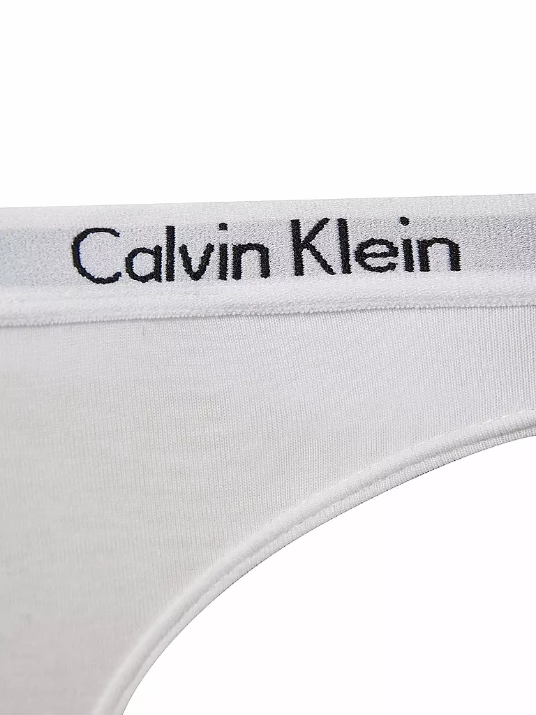 CALVIN KLEIN String 3-er Pkg. schwarz