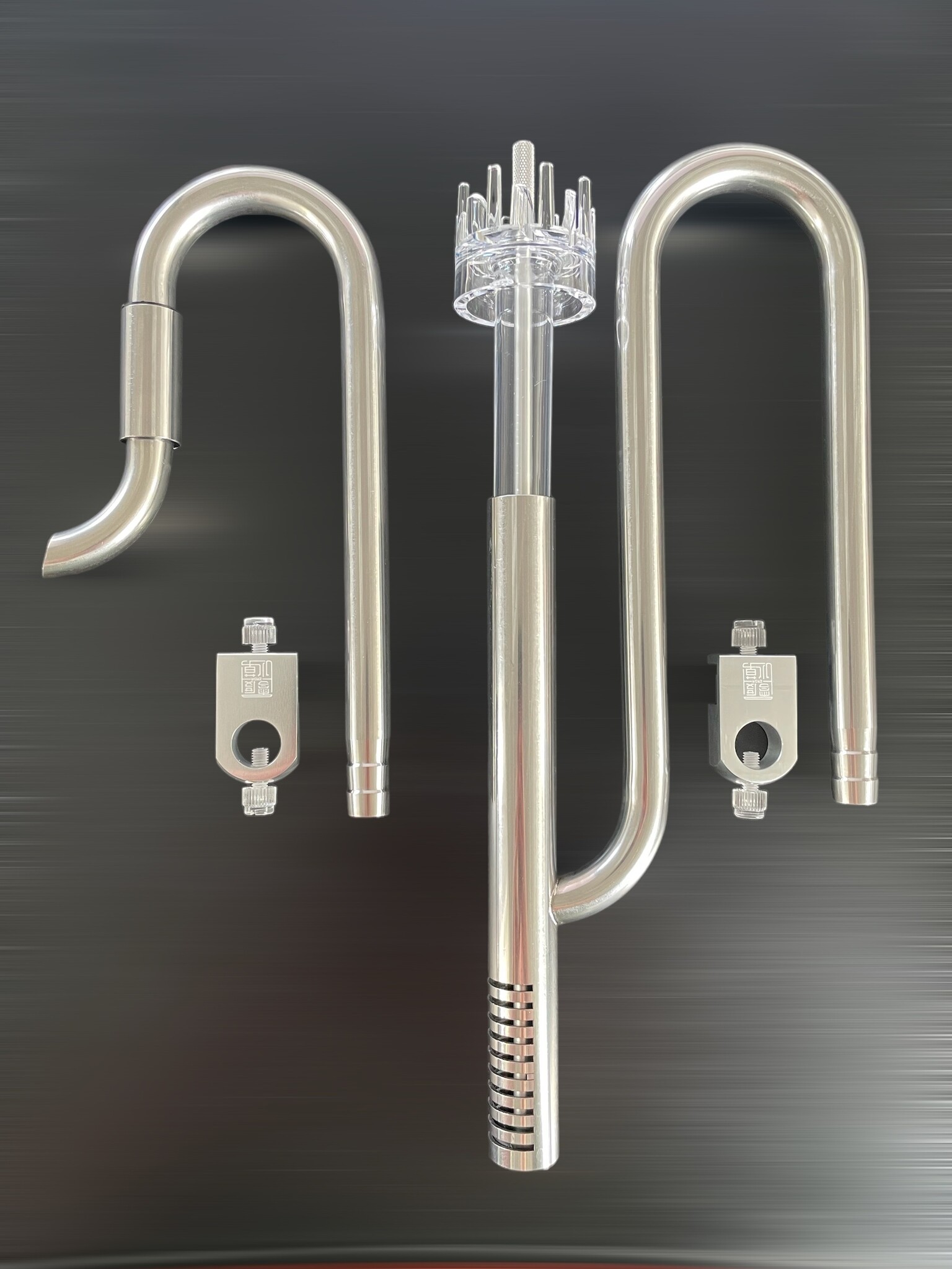 AquastoreXL RVS in out set deluxe met skimmer 16-22mm