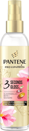 Pantene Pro-V Haarkur miracles 3 seconds gloss, Haaröl-Spray, 145 ml