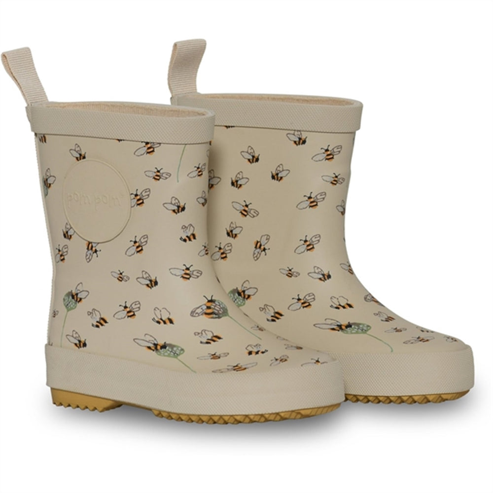 Køb Pom Pom Gummistøvler Bees