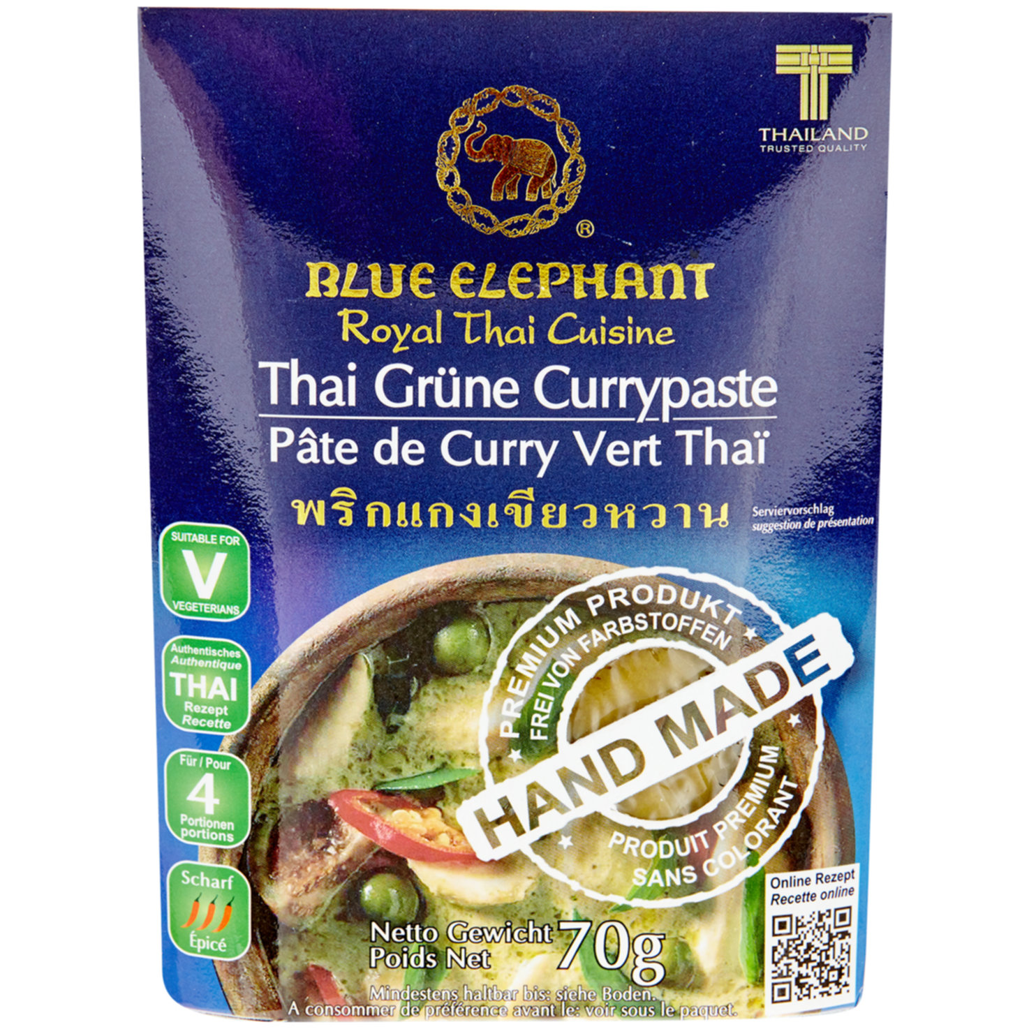 Blue Elephant Thai Green Curry-Paste