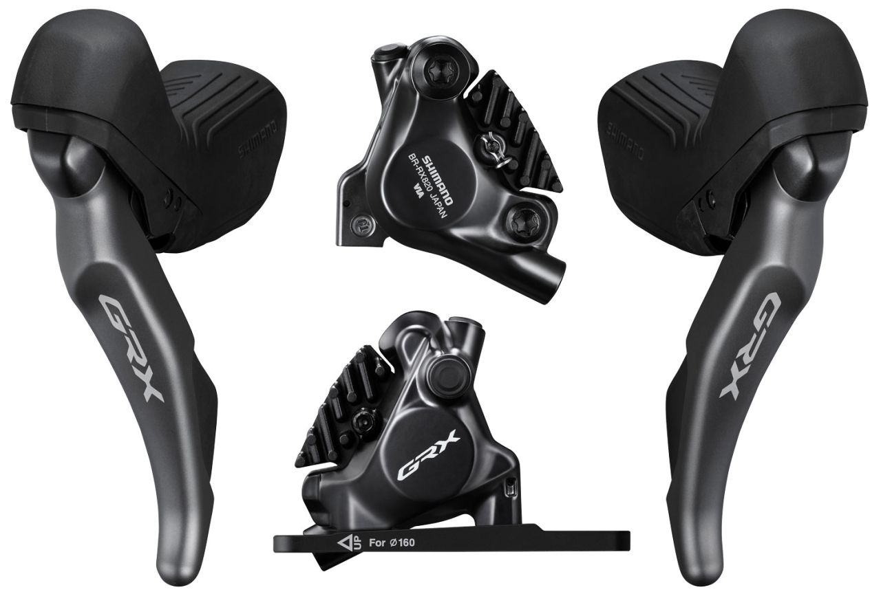 Shimano GRX ST-RX820+BR-RX820 2x12-fach Scheibenbremsen-Set kaufen | Bike-Discount