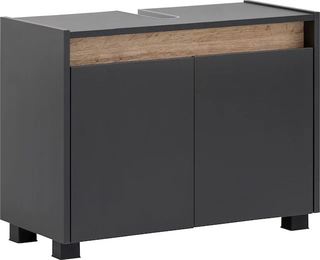 Schildmeyer Waschbeckenunterschrank »Cosmo in verschiedenen Farben« Breite 80 cm