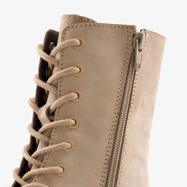 Harper leren dames veterboots