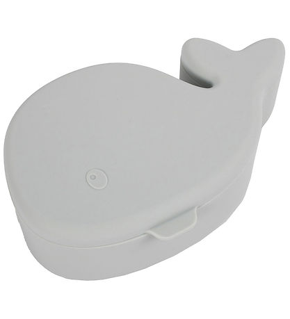 Filibabba Snackbox - Silikon - Der Wal Christian - Pearl Blue