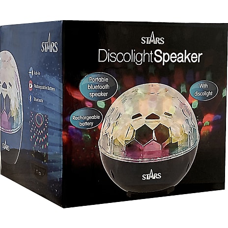 Disco Bluetooth højtaler med LED lys