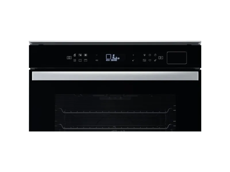 Whirlpool W Collection W6 OS4 4S2 H BL - Ovn - med dampfunktion - til indbygning - niche - bredde: 56 cm - dybde: 55 cm - højde: 58.3 cm - med selv-rengøring - Klasse A  - sort