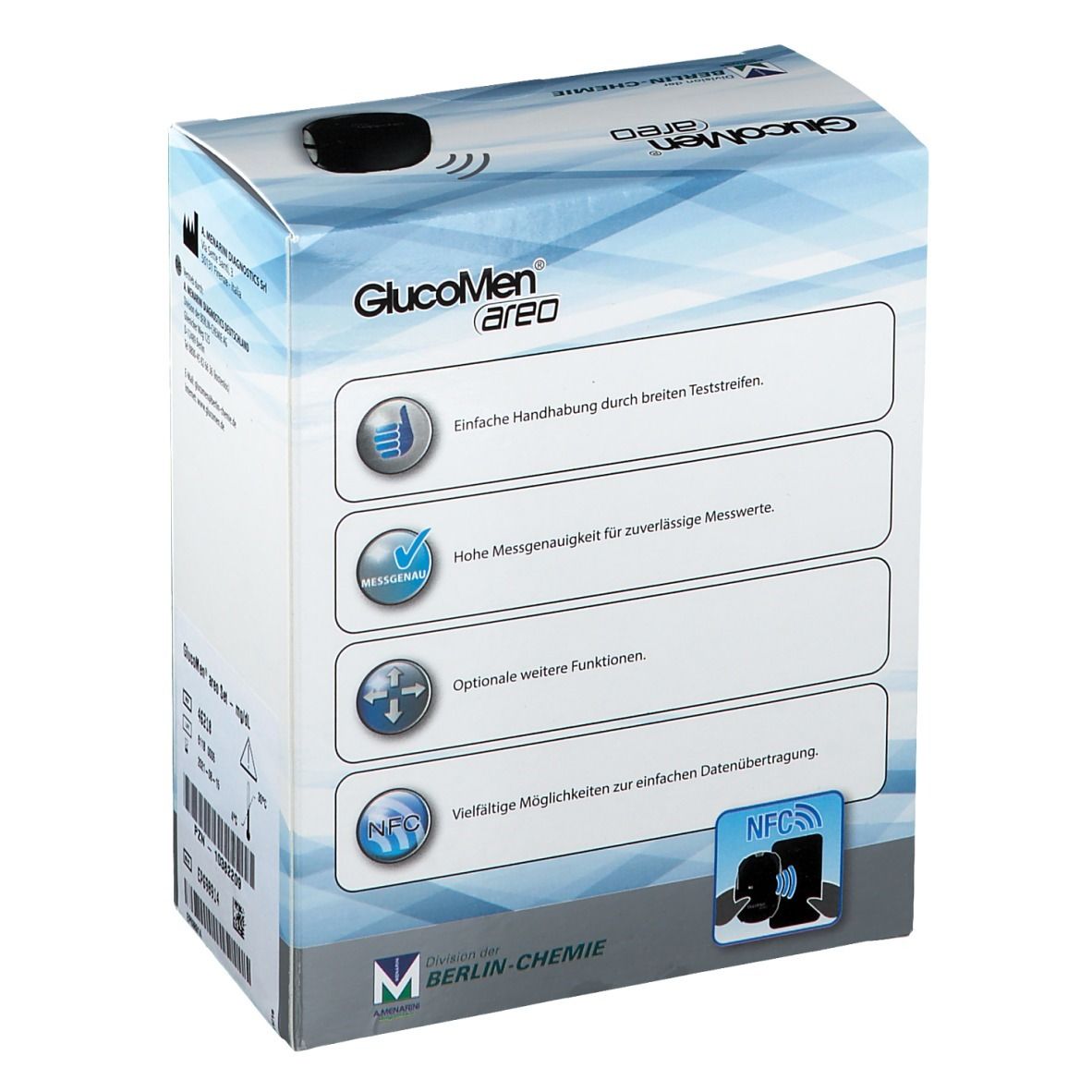 GlucoMen® areo Set mg/dl