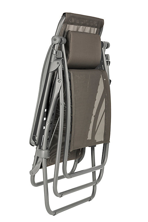 Chaise de jardin RSXA Clip & Housse serviette marron