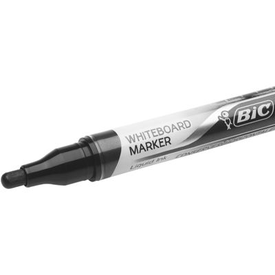 BIC VELLEDA LIQUID INK TANK - Marqueur effaçable - pointe ogive - noir